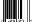 Barcode Image for UPC code 022653359786