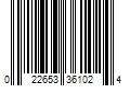 Barcode Image for UPC code 022653361024