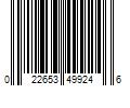 Barcode Image for UPC code 022653499246