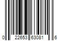 Barcode Image for UPC code 022653630816