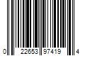 Barcode Image for UPC code 022653974194