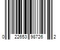 Barcode Image for UPC code 022653987262