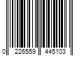 Barcode Image for UPC code 02265594451081