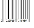 Barcode Image for UPC code 0226585316996