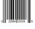 Barcode Image for UPC code 022669000085