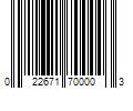 Barcode Image for UPC code 022671700003