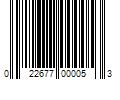 Barcode Image for UPC code 022677000053