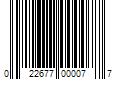 Barcode Image for UPC code 022677000077