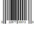 Barcode Image for UPC code 022677000138