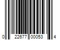 Barcode Image for UPC code 022677000534