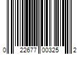 Barcode Image for UPC code 022677003252