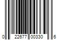 Barcode Image for UPC code 022677003306