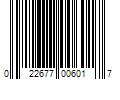 Barcode Image for UPC code 022677006017