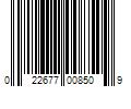 Barcode Image for UPC code 022677008509