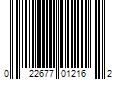 Barcode Image for UPC code 022677012162