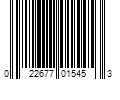 Barcode Image for UPC code 022677015453