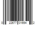 Barcode Image for UPC code 022677016542