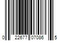 Barcode Image for UPC code 022677070865