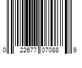 Barcode Image for UPC code 022677070889