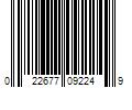 Barcode Image for UPC code 022677092249