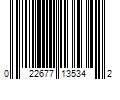 Barcode Image for UPC code 022677135342