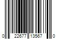 Barcode Image for UPC code 022677135670