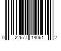 Barcode Image for UPC code 022677140612