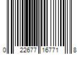 Barcode Image for UPC code 022677167718