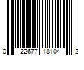 Barcode Image for UPC code 022677181042