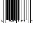 Barcode Image for UPC code 022677217222