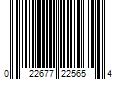 Barcode Image for UPC code 022677225654