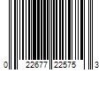 Barcode Image for UPC code 022677225753