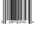 Barcode Image for UPC code 022677247434