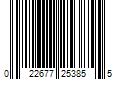 Barcode Image for UPC code 022677253855