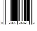 Barcode Image for UPC code 022677253923