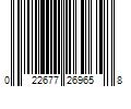 Barcode Image for UPC code 022677269658