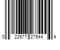 Barcode Image for UPC code 022677275444