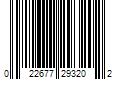 Barcode Image for UPC code 022677293202