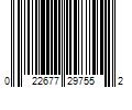 Barcode Image for UPC code 022677297552