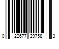 Barcode Image for UPC code 022677297583