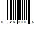 Barcode Image for UPC code 022680000095