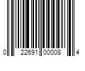 Barcode Image for UPC code 022691000084