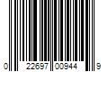 Barcode Image for UPC code 022697009449