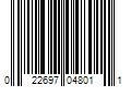 Barcode Image for UPC code 022697048011