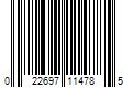 Barcode Image for UPC code 022697114785