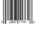 Barcode Image for UPC code 022697117618