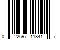 Barcode Image for UPC code 022697118417