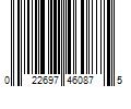 Barcode Image for UPC code 022697460875