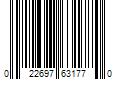 Barcode Image for UPC code 022697631770