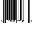 Barcode Image for UPC code 022697752475